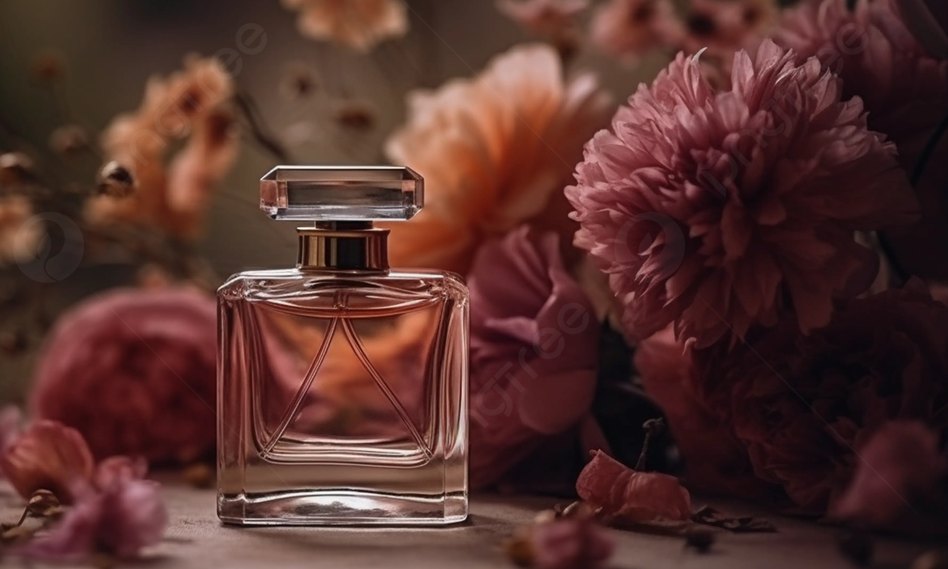 frasco de perfume natural con flores para retiro sensorial en Sierra de Aracena