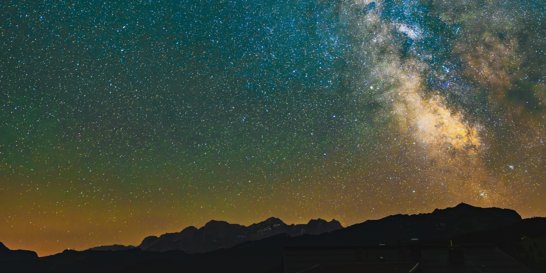 Cielo estrellado en la Sierra de Aracena - Observación consciente del firmamento es algo que hacemos en los retiros de la Hospedería de la Corte