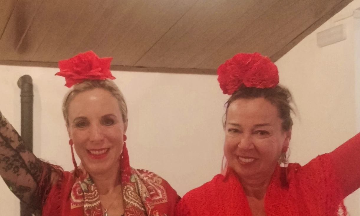 Flamenco experience – International retreat in Andalusia Flamenco experience during an international retreat at Hospedería de la Corte in Andalusia, Spain