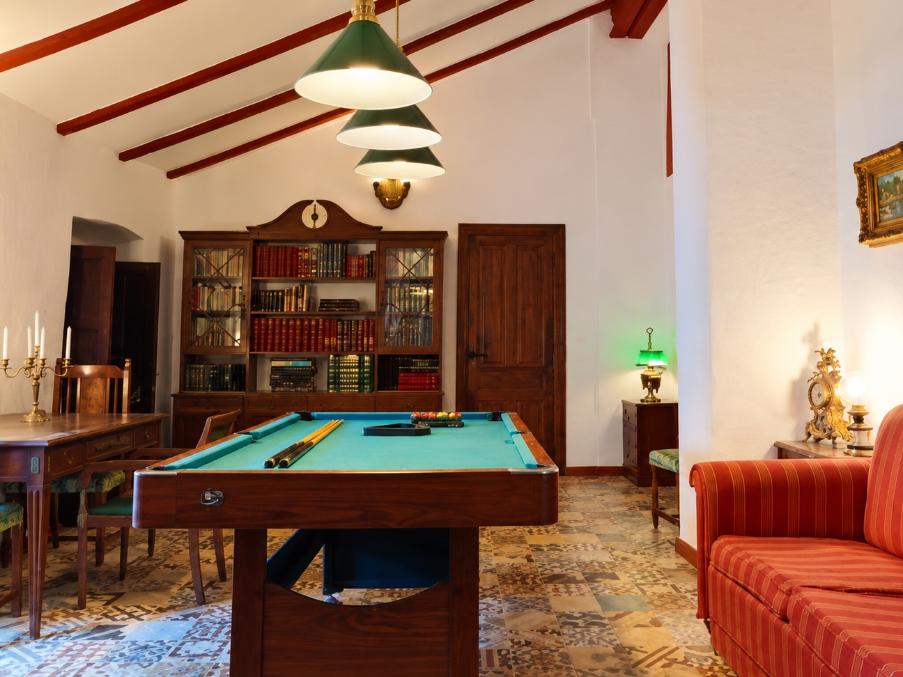Salón de billar de la Hospedería